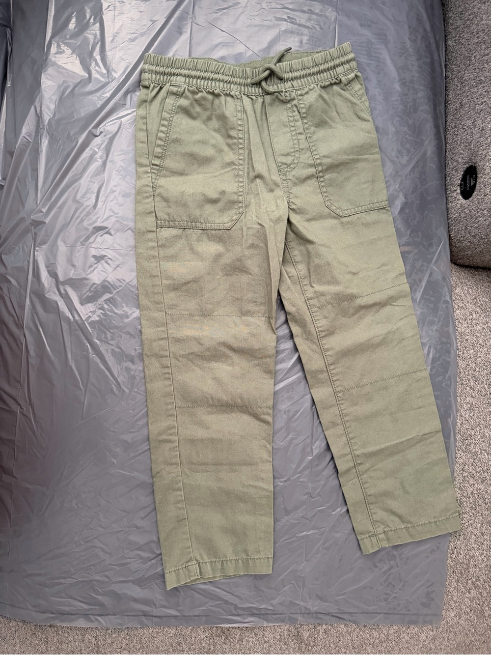 Carter's Olive Green Drawstring Cargo Pants